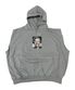 Forced Happiness Sweat Hood Vest ((melange gray))