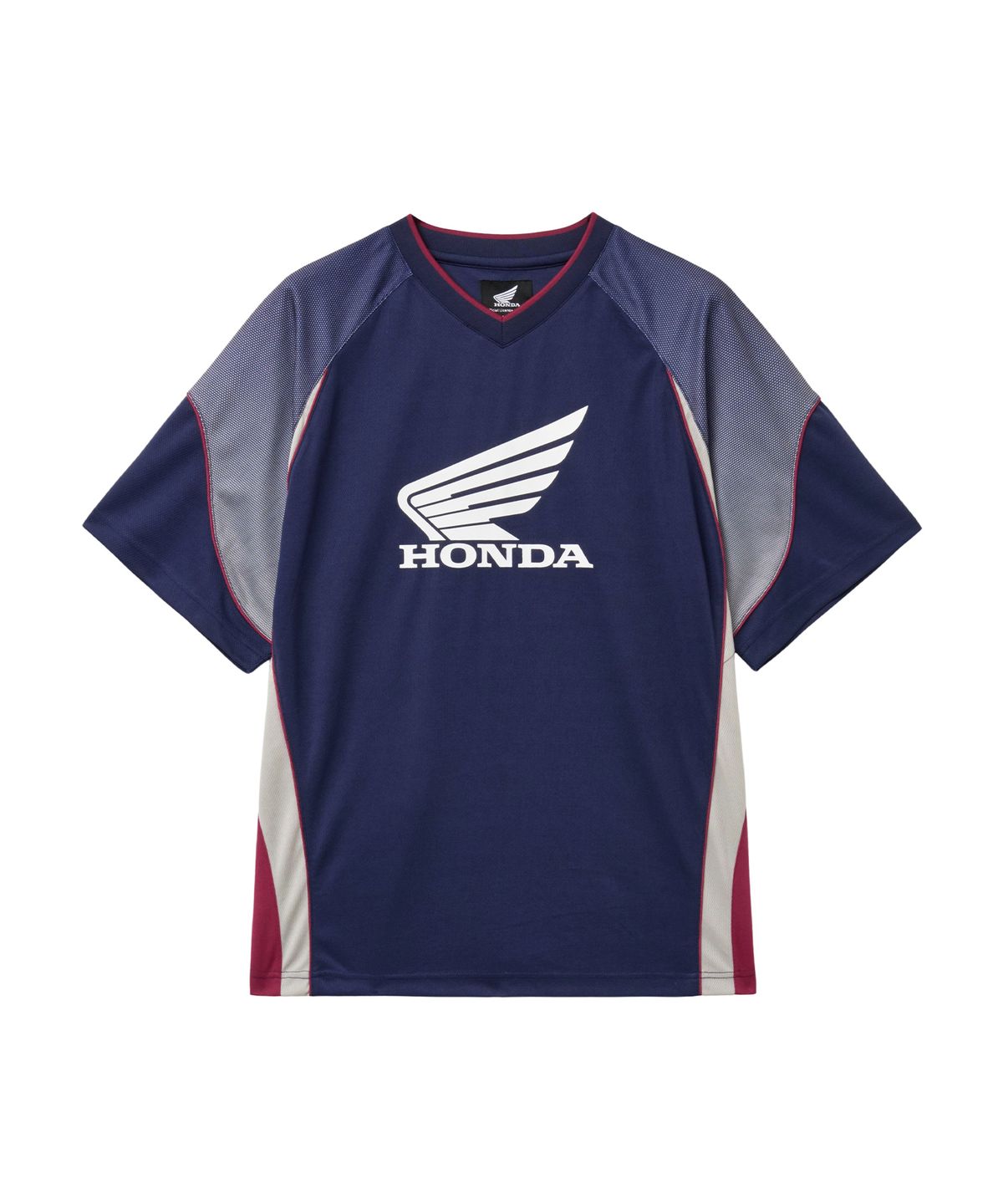 핍스 모터사이클(PHYPS MOTORCYCLE) Mesh Speed Track Short Sleeve Navy