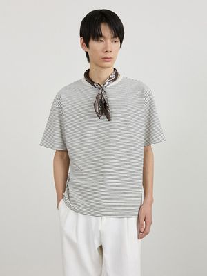 공용 스트라이프 반팔티 IV