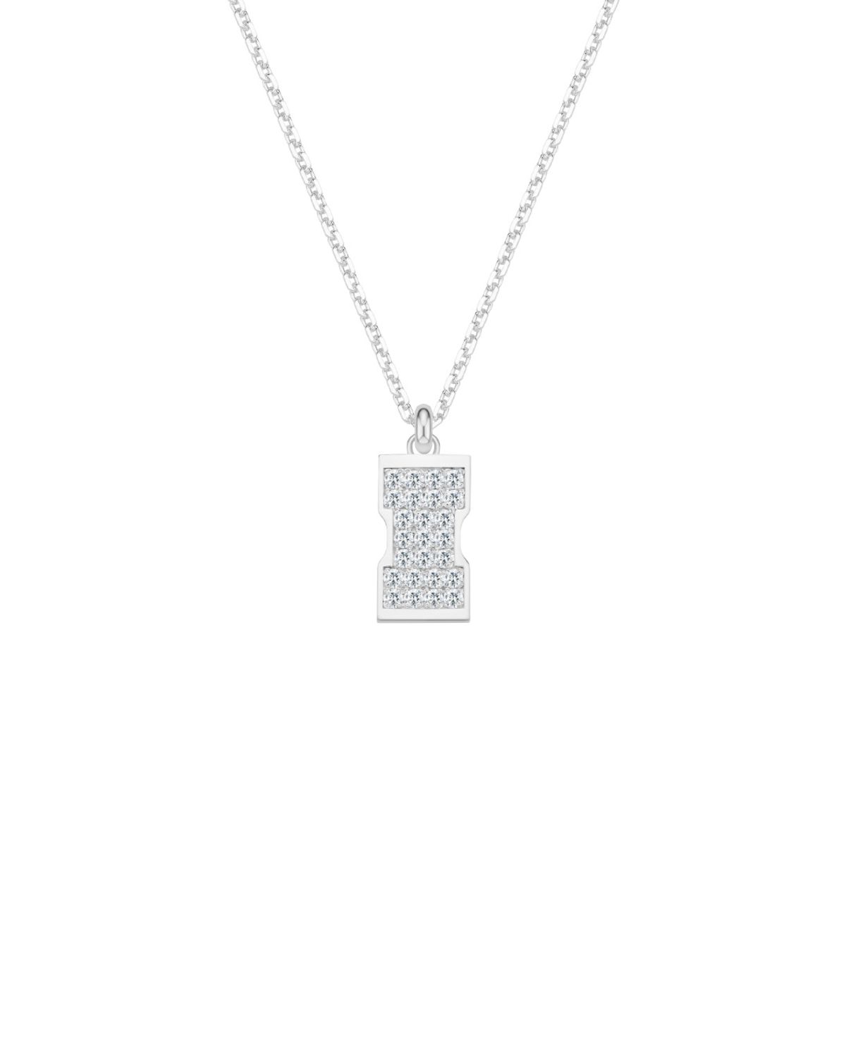 메인코주(MAINKOJEWE) socket cross section Moissanite pendant