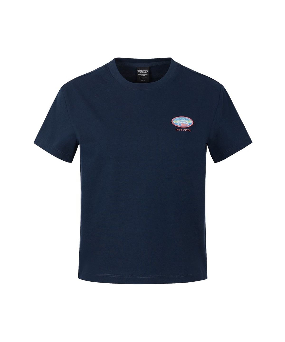 디스커버리 익스페디션(DISCOVERY EXPEDITION) 여성 프레시벤트 보트 와펜 반팔티셔츠 (D/NAVY)