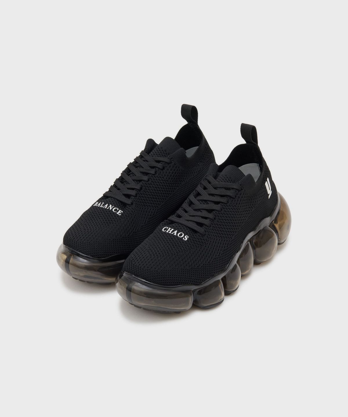 언더커버(UNDERCOVER) (W) 스니커즈 블랙 UP1F1F01 SNEAKERS BLACK