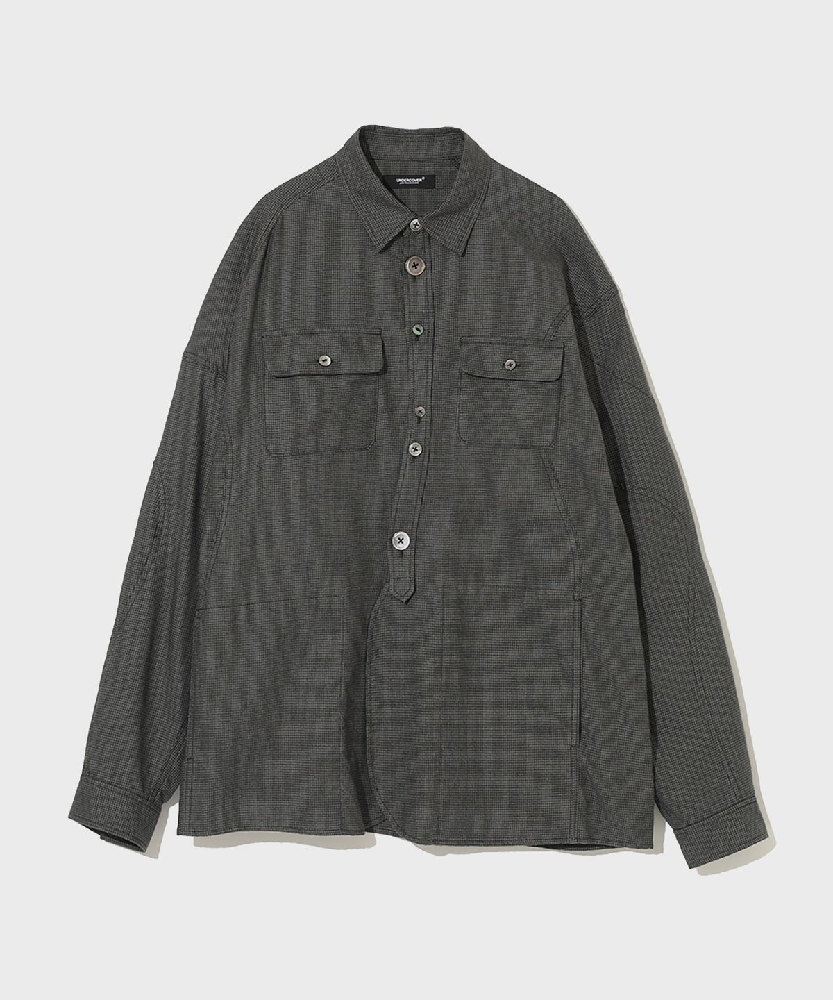 언더커버(UNDERCOVER) (M) 블라우스 그레이 UC1F4408-1 BLOUSE GRAY CK