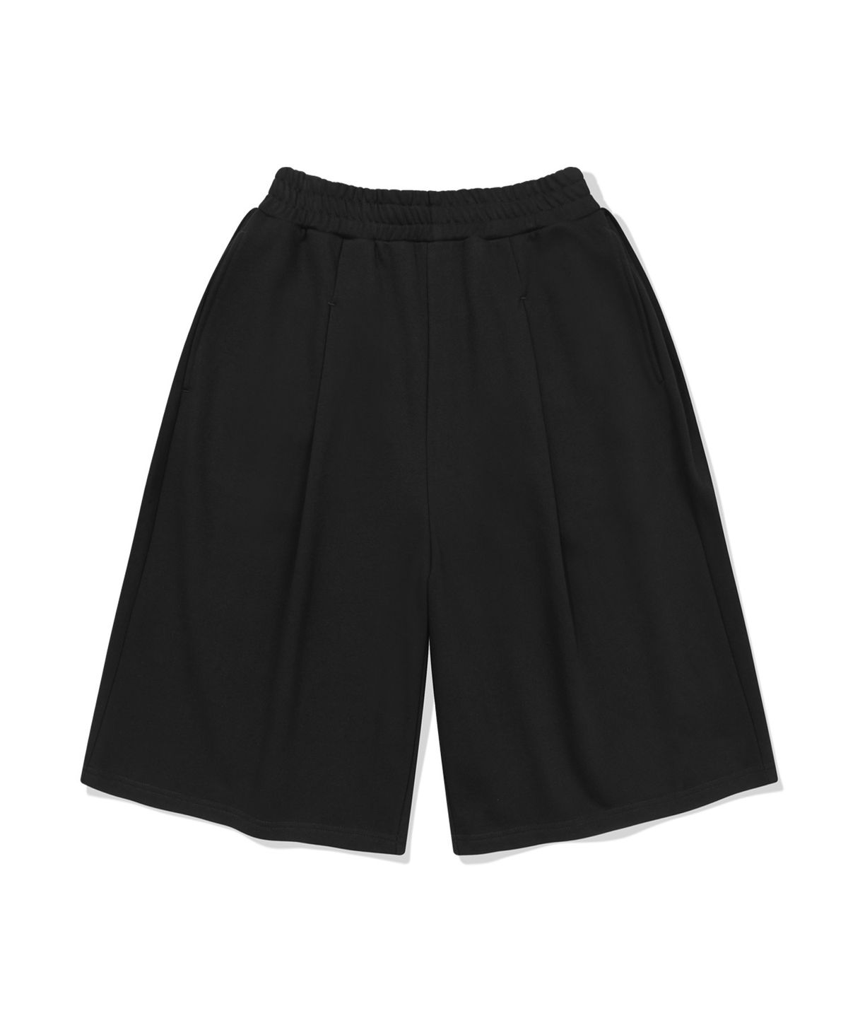 카네이테이(KANEITEI) BERMUDA SWEAT SHORTS (BLACK)