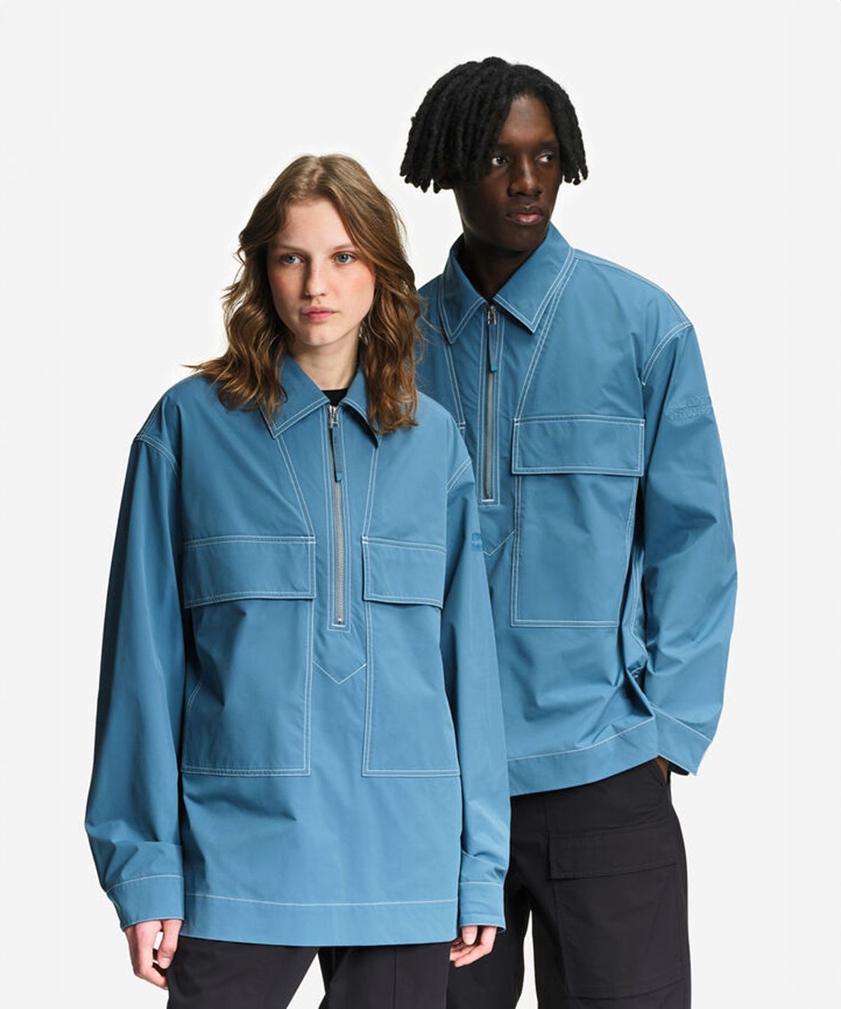에이글(Aigle) 공용 모던 피셔맨 셔츠 Aigle Experience by Etudes Studio AIS26UOUT004AEB