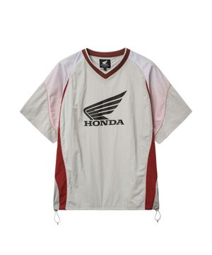 Speed Track Nylon T-Shirt Silver