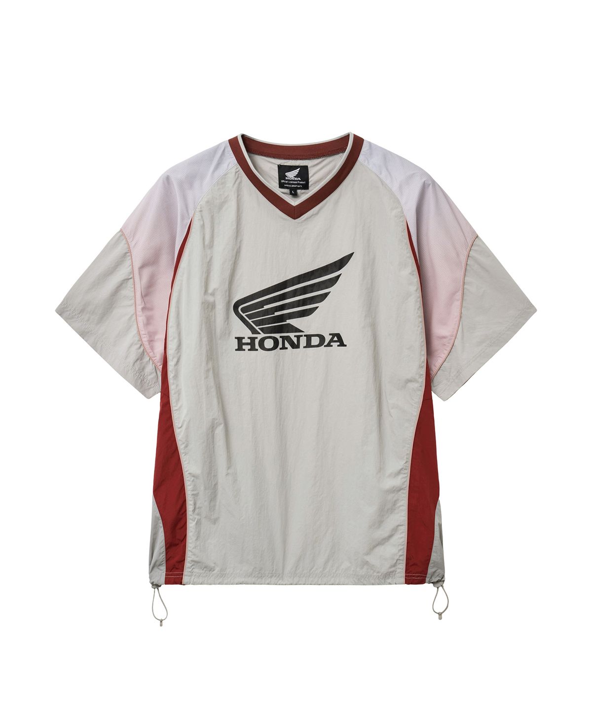 핍스 모터사이클(PHYPS MOTORCYCLE) Speed Track Nylon T-Shirt Silver