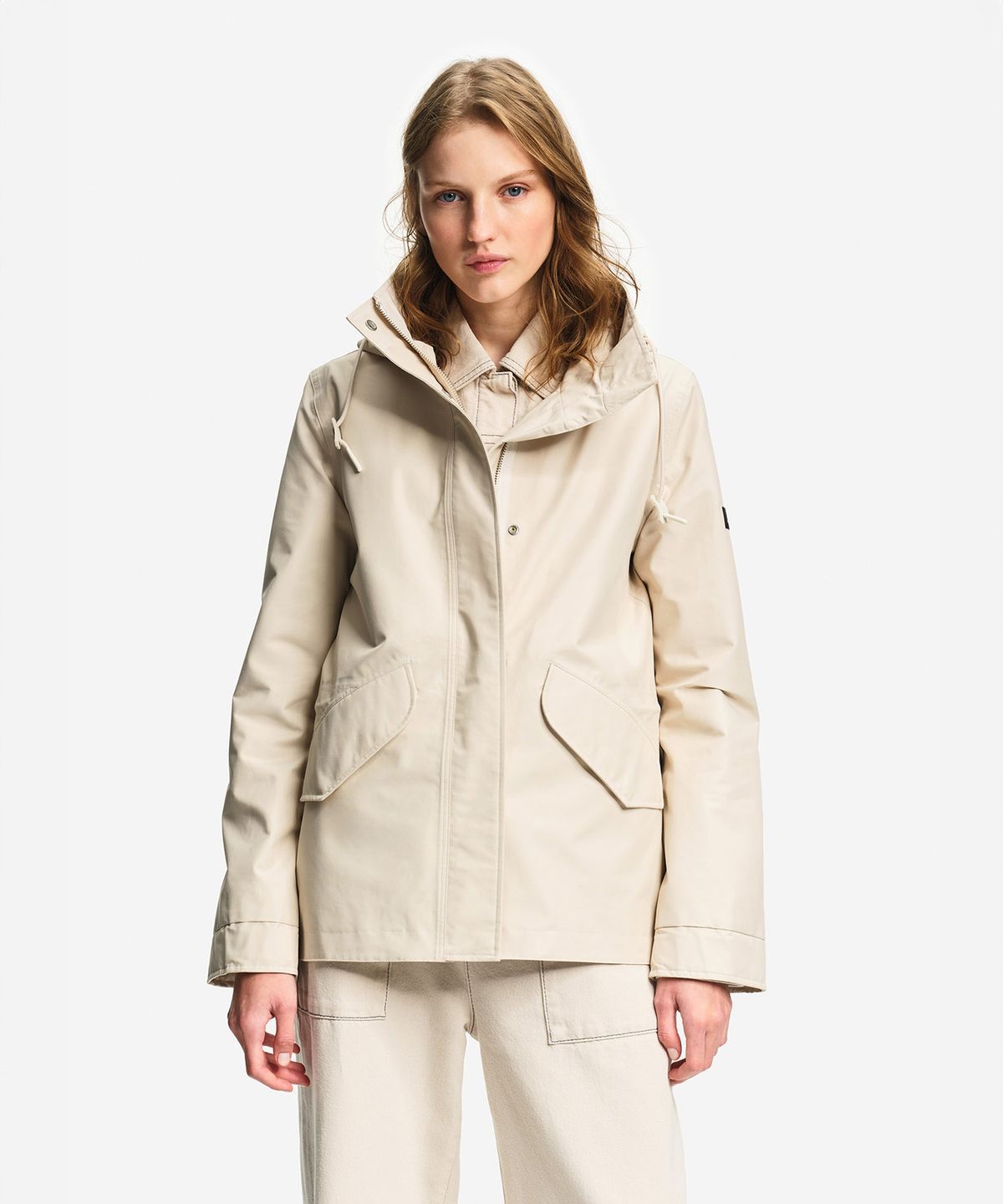 에이글(Aigle) 여성 MTD® 숏 피쉬테일 파카 자켓 AIS26WOUT006SAB