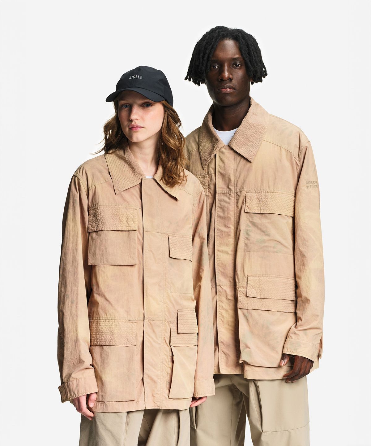 에이글(Aigle) 공용 피셔맨 자켓 Aigle Experience by Etudes Studio AIS26UOUT003DUN