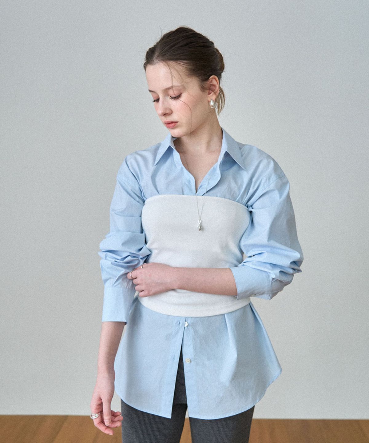 페르브(FERV) Tube-top - Ivory