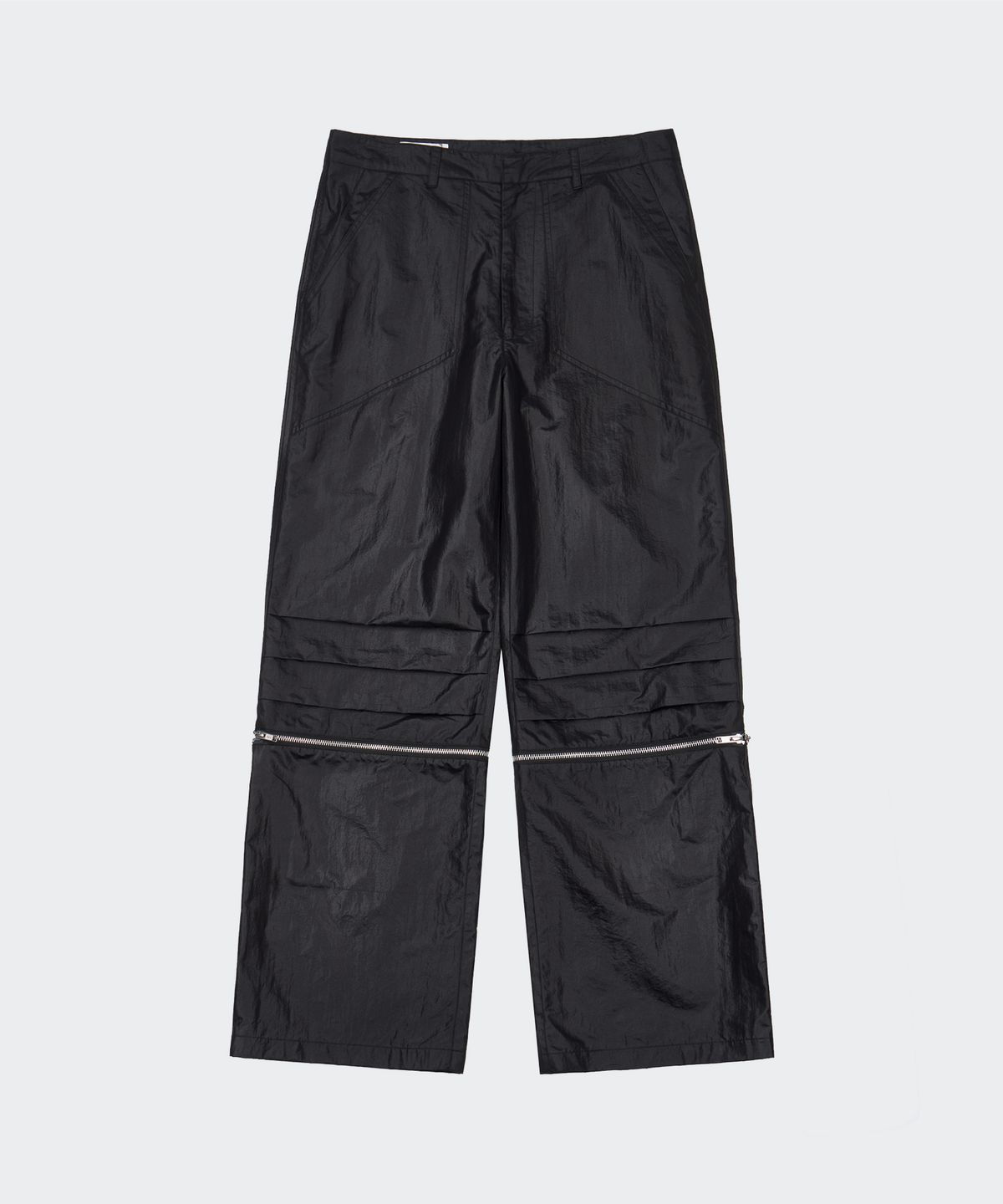 유지(YUJI) TECH ZIP PANTS BLACK