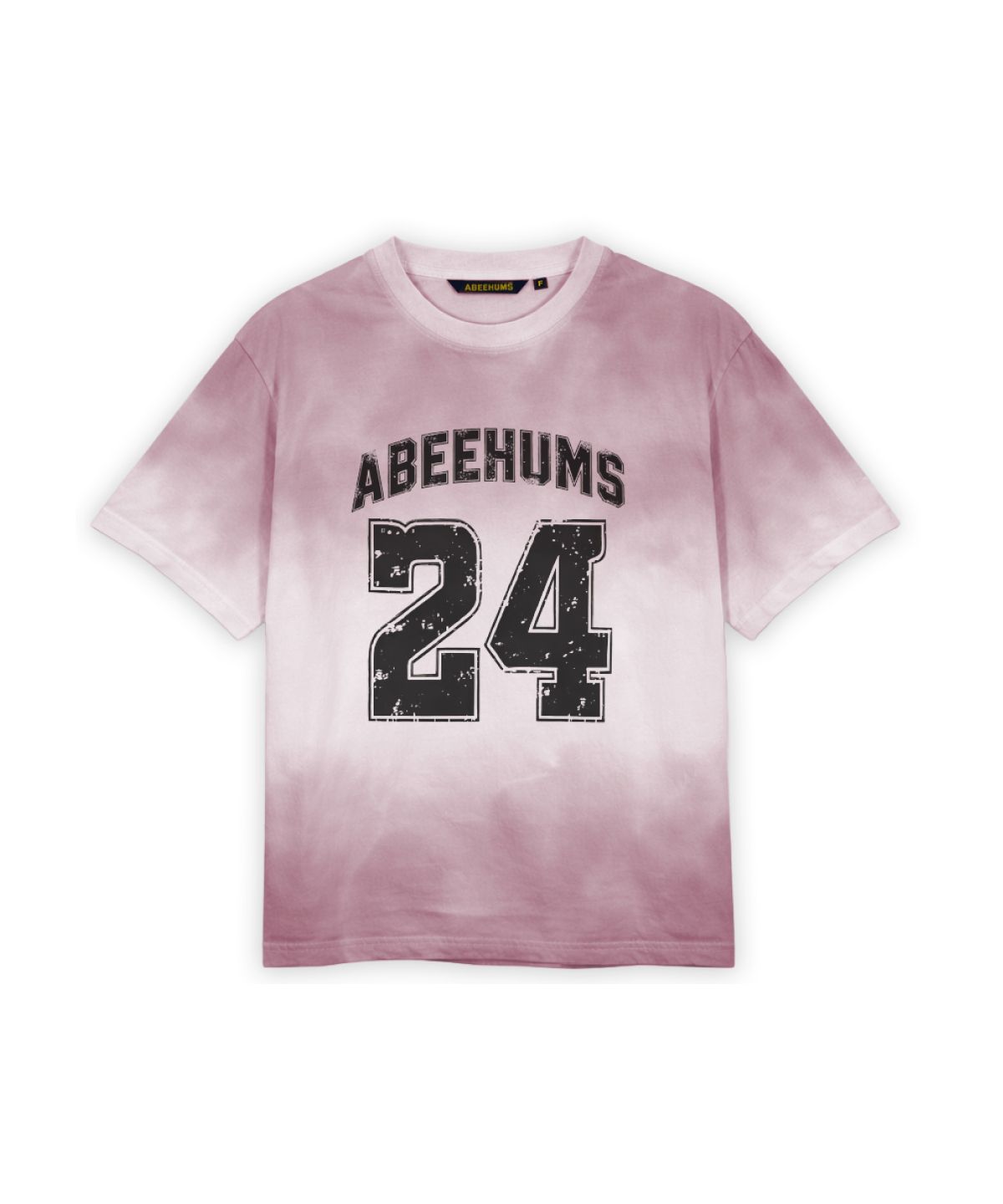 어비험즈(ABEEHUMS) NO.24 페인티드 티셔츠 ABH365-105 라벤더