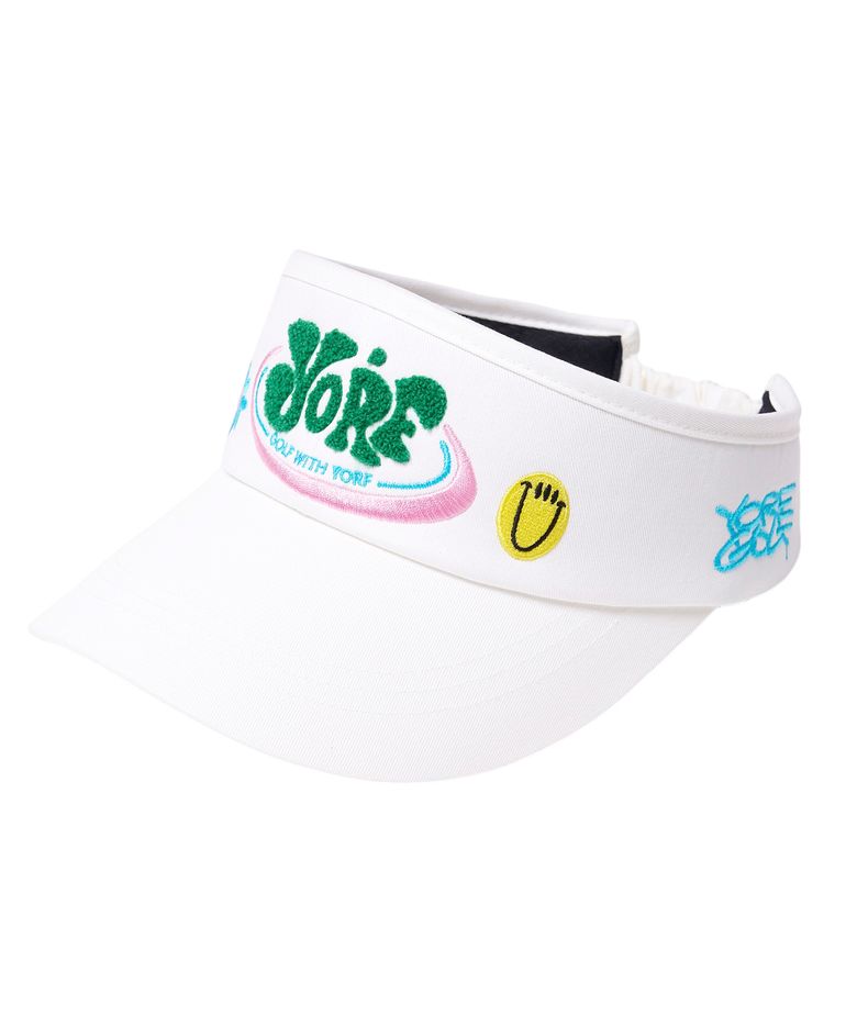 YORF SUN VISOR JELLO WHITE 욜프 썬바이저 젤로 화이트