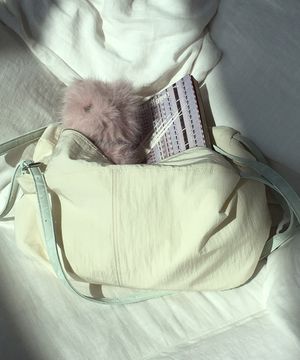 투웨이 스퀘어 빅 백-크림