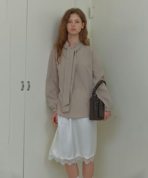 ANC LACE LAYERED SKIRT_WHITE