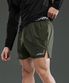 BRN LOGO BAND STRETCH SHORTS [KHAKI]