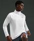 SYMBOL B SEMI MUSCLE FIT HALF ZIP-UP LONG SLEEVE [WHITE]