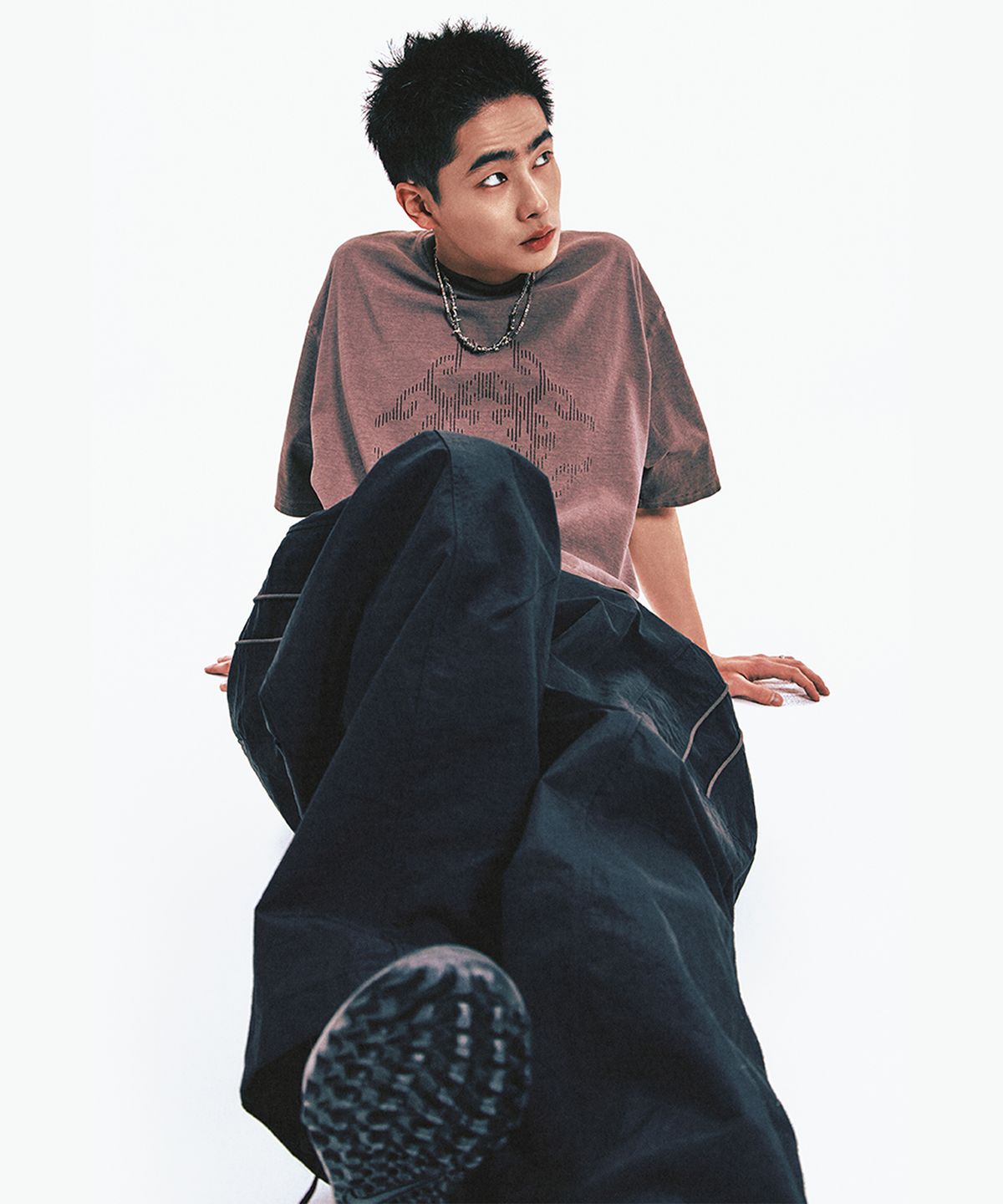 엔드릭스(EDLIX) Heavy Nylon Trimming Pants (Black)
