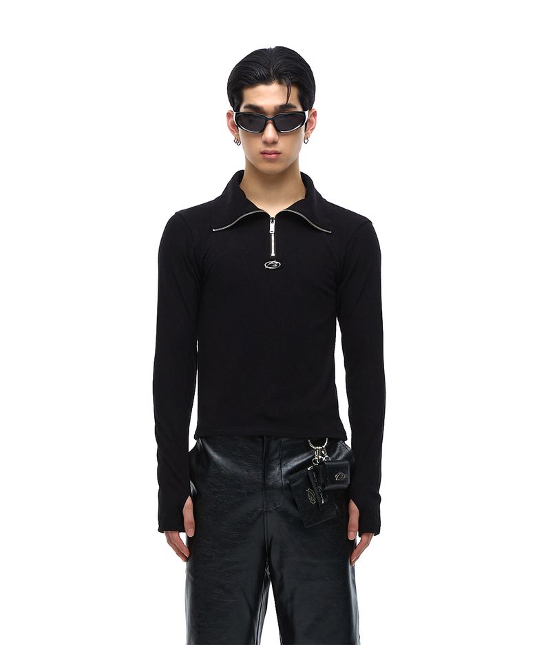 LOGO ZIP UP LONG SLEEVE