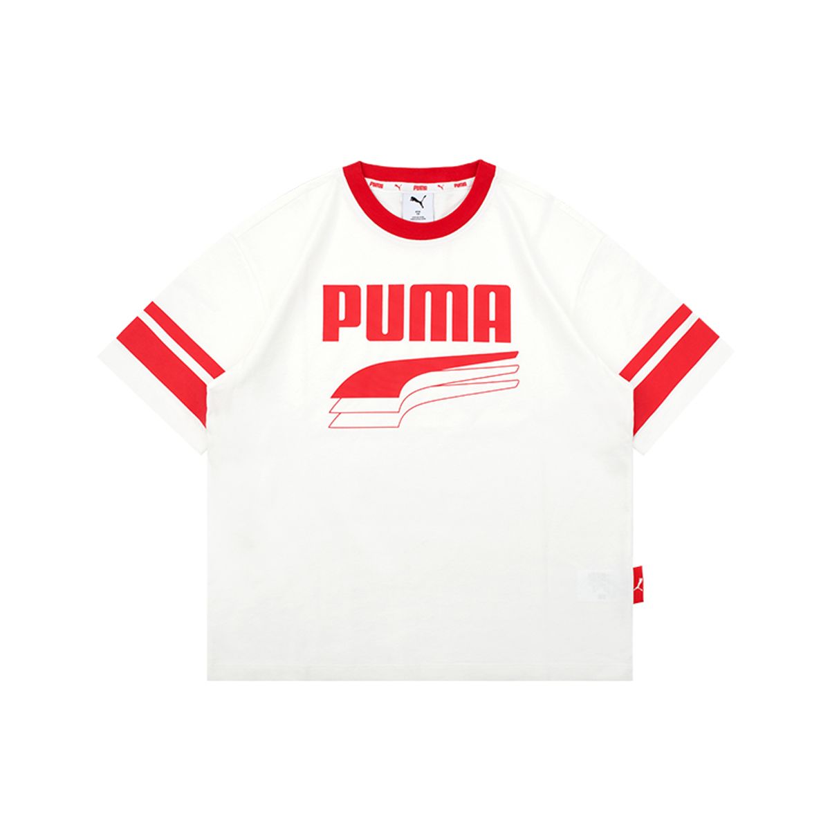 푸마 키즈(PUMA KIDS) 더블라인 반팔티_PK62TL314