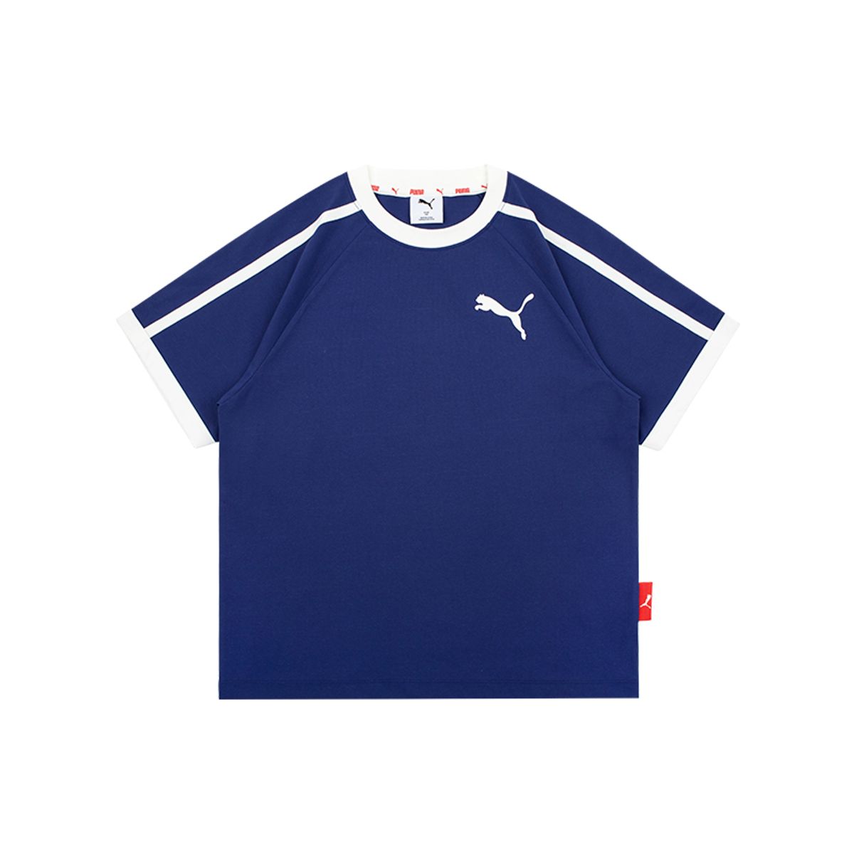 푸마 키즈(PUMA KIDS) 트랙 링거 반팔티_PK62TL303