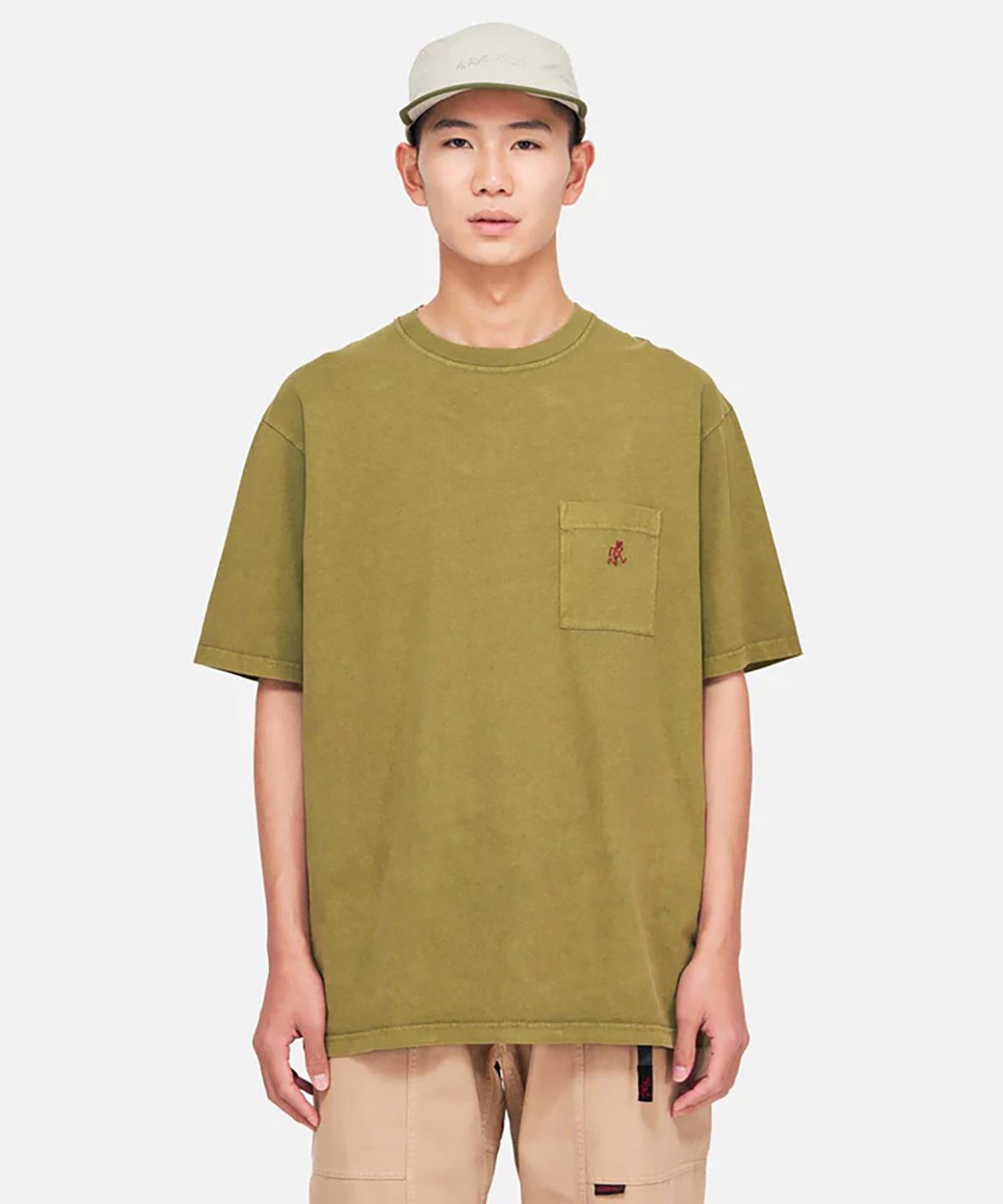 그라미치(GRAMICCI) 원포인트 반팔 티셔츠 Pistachio Pigment
