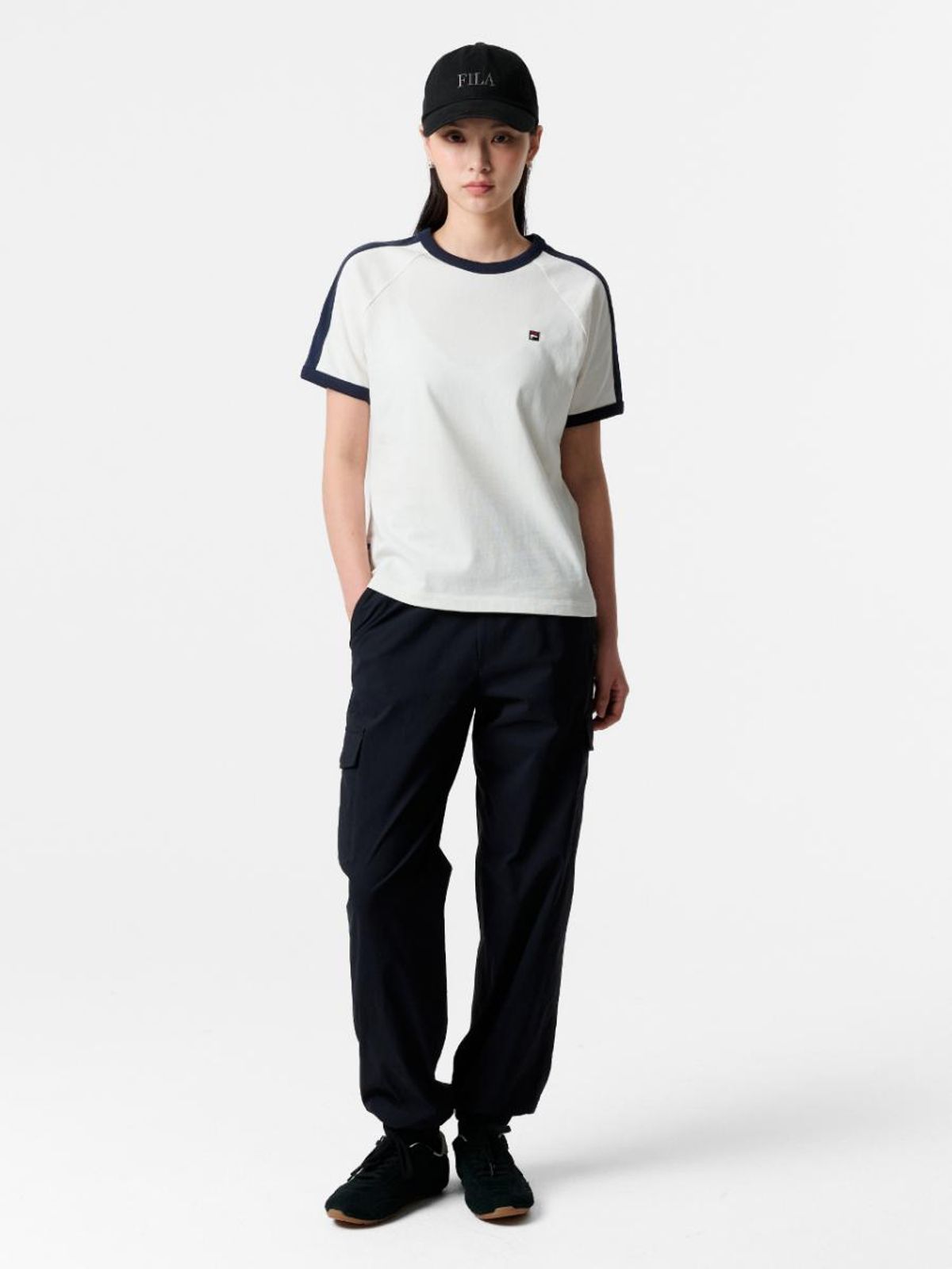 휠라(FILA) 링거 트랙 반팔티(FS262RS01U010191)