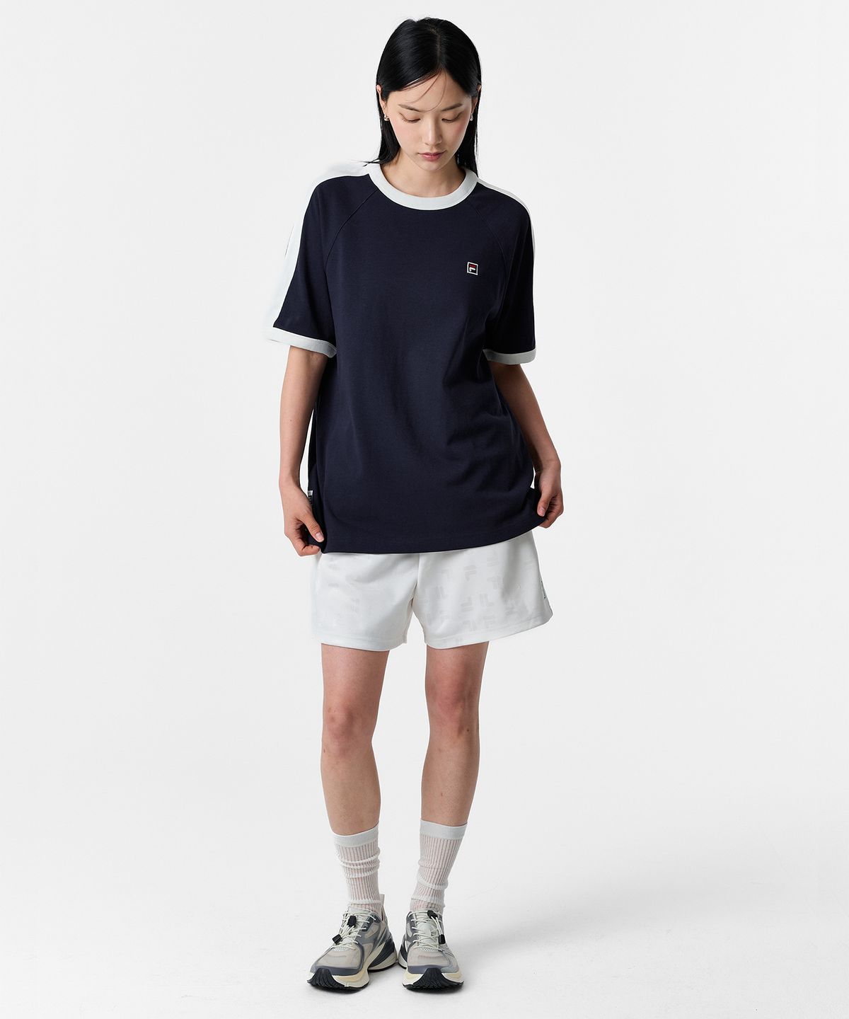 휠라(FILA) 링거 트랙 반팔티(FS262RS01U010472)