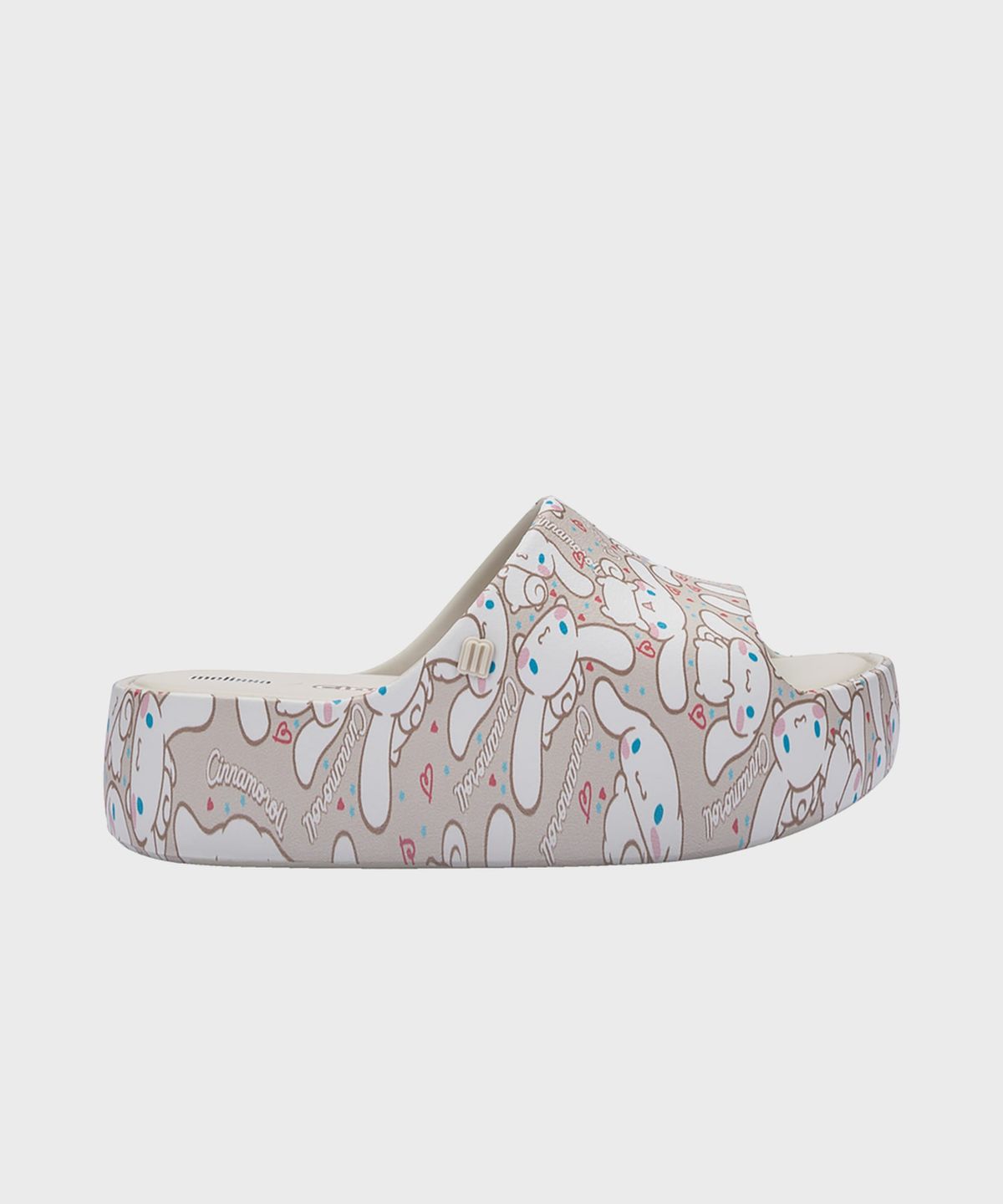 멜리사(MELISSA) 프리 플랫폼 슬라이드 x 헬로키티와 친구들 Beige