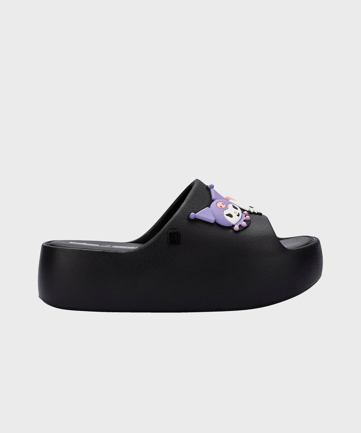 멜리사(MELISSA) 프리 플랫폼 슬라이드 x 헬로키티와 친구들 Black