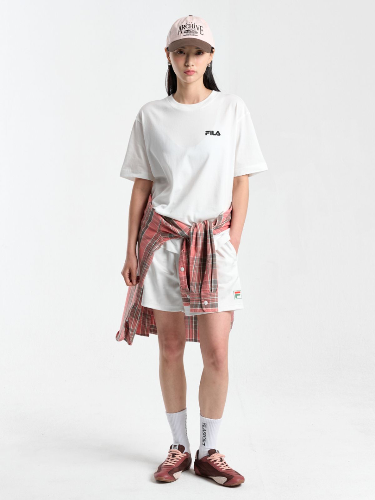 휠라(FILA) F 아카이브 반팔티(FS262RS01X020191)