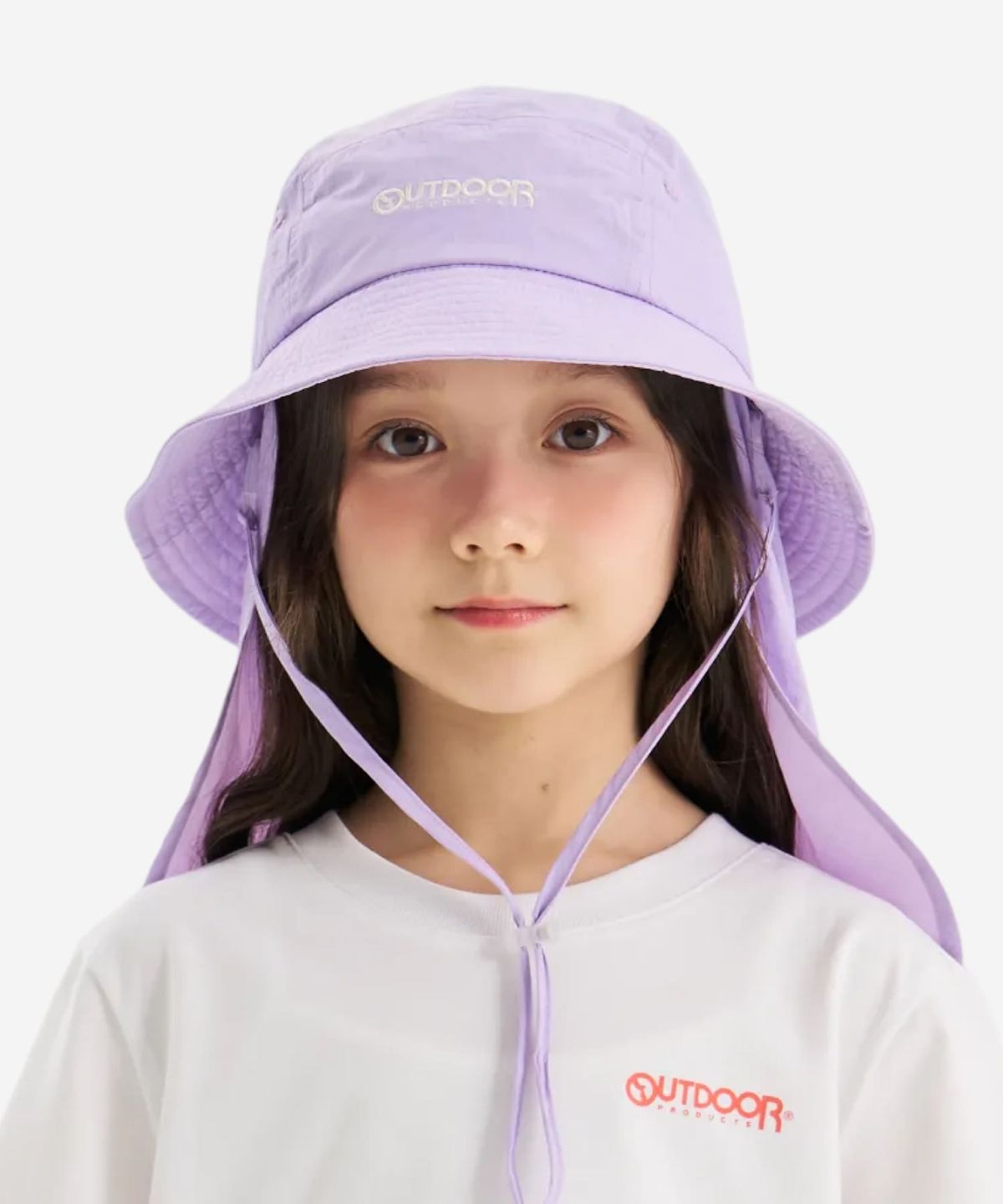 아웃도어 프로덕츠 키즈(OUTDOOR PRODUCTS KIDS) 썸머 넥커버 버킷햇 (라이트 퍼플) OD260AAC01_LPU