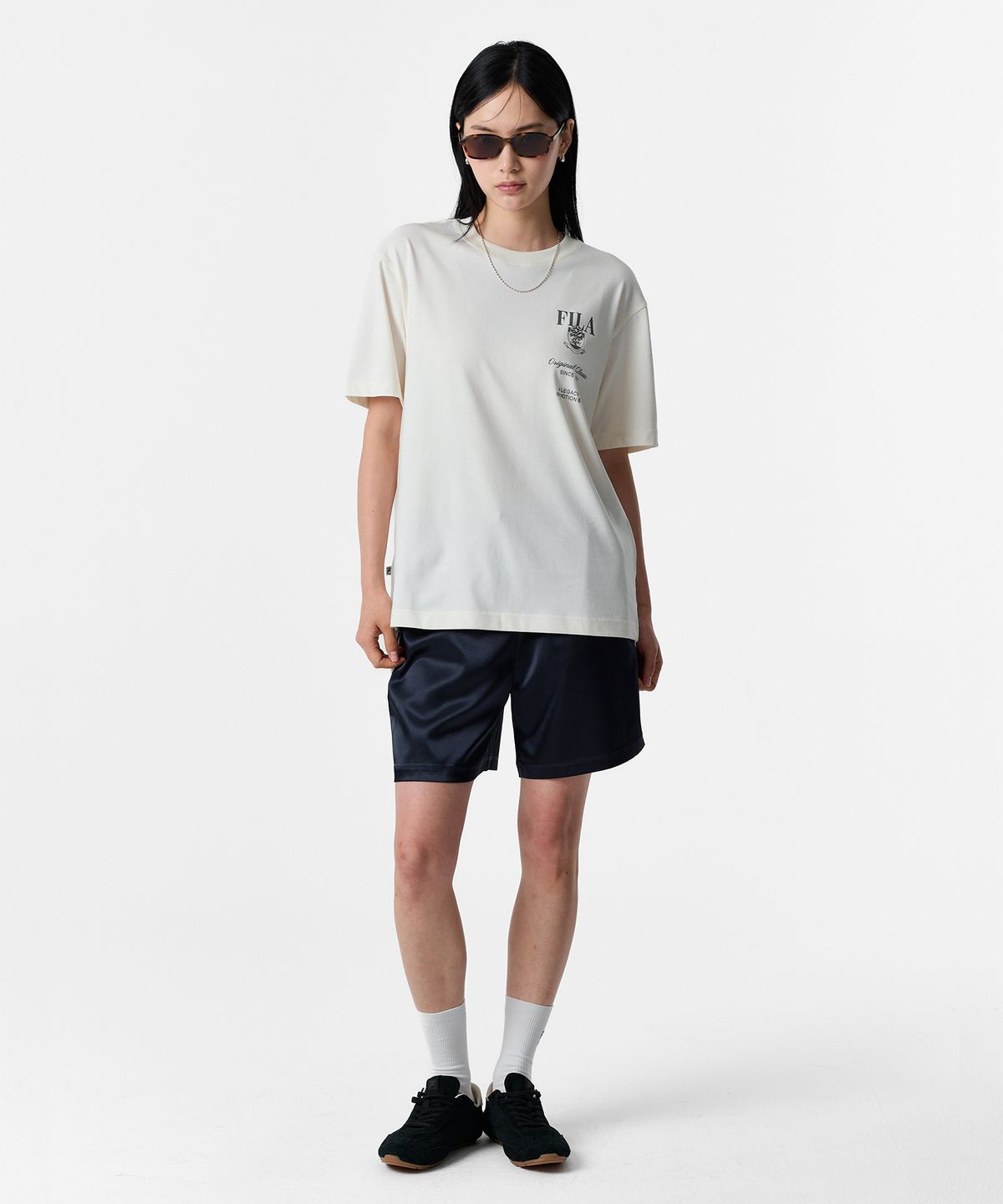 휠라(FILA) Coldwave+ 삼단로고 반팔티(FS262RS01X022175)