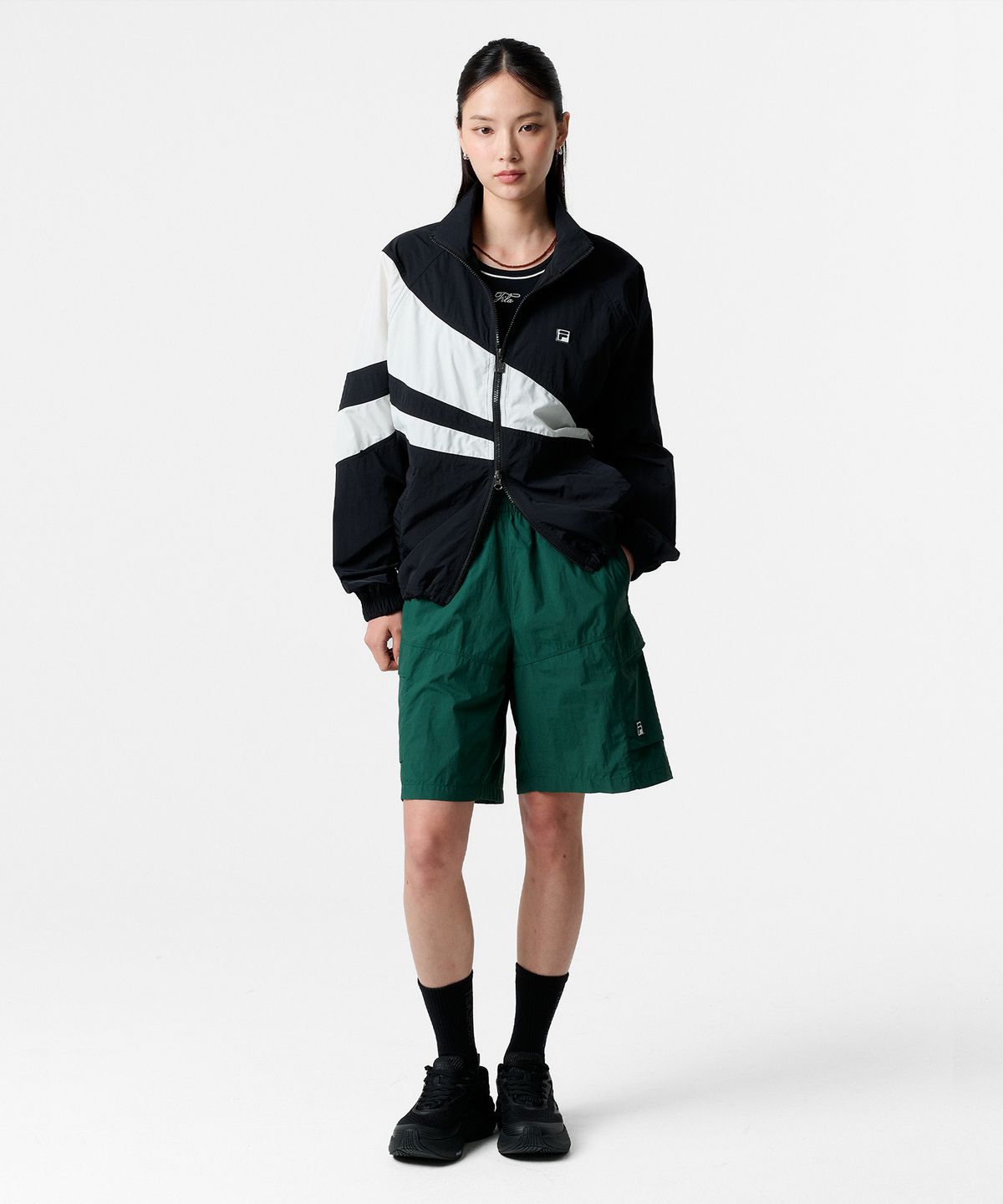 휠라(FILA) Coldwave 올데이 카고 쇼츠(FS262TR02X003380)