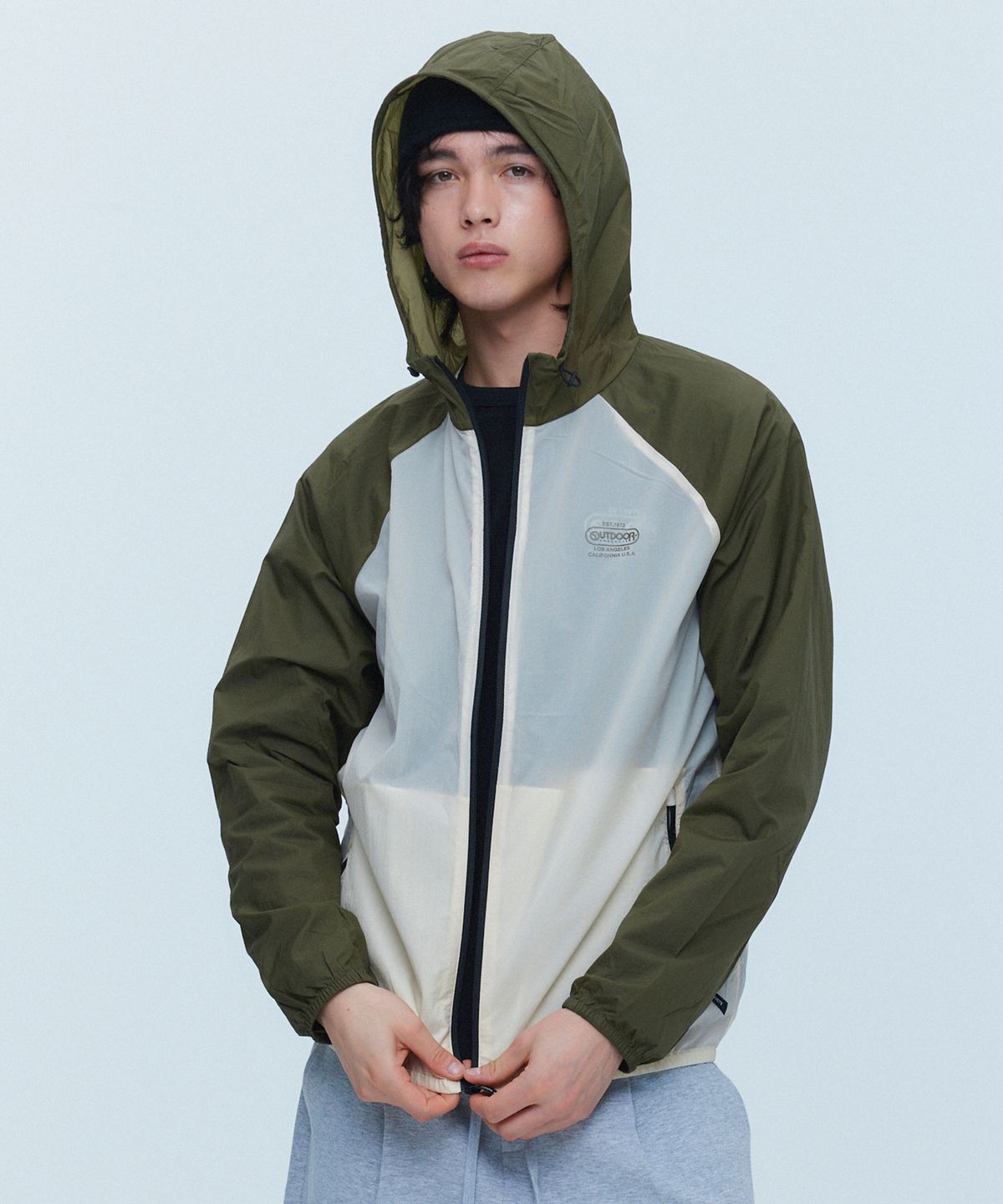 아웃도어 프로덕츠(OUTDOOR PRODUCTS) 라글란 라이트 윈드브레이커 (믹스)