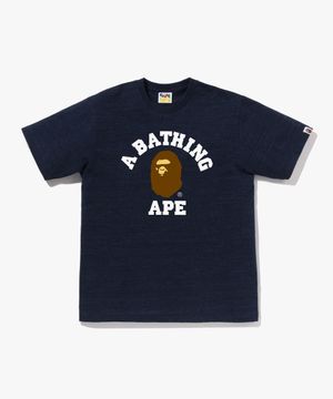 콜리지 티셔츠(M) NAVY