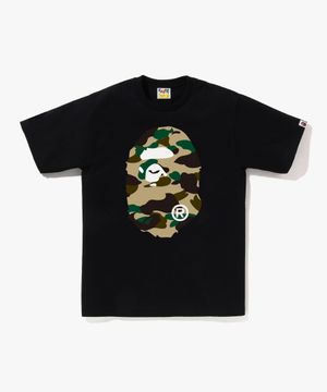퍼스트 카모 빅 에이프 헤드 티셔츠(M) BLACK/YELLOW