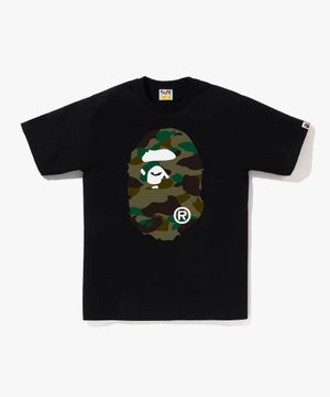 퍼스트 카모 빅 에이프 헤드 티셔츠(M) BLACK/GREEN