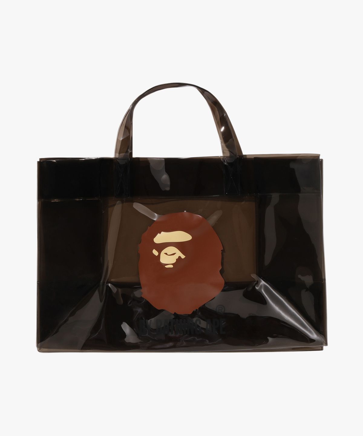 베이프(BAPE) 에이프 헤드 클리어 백(M) BLACK