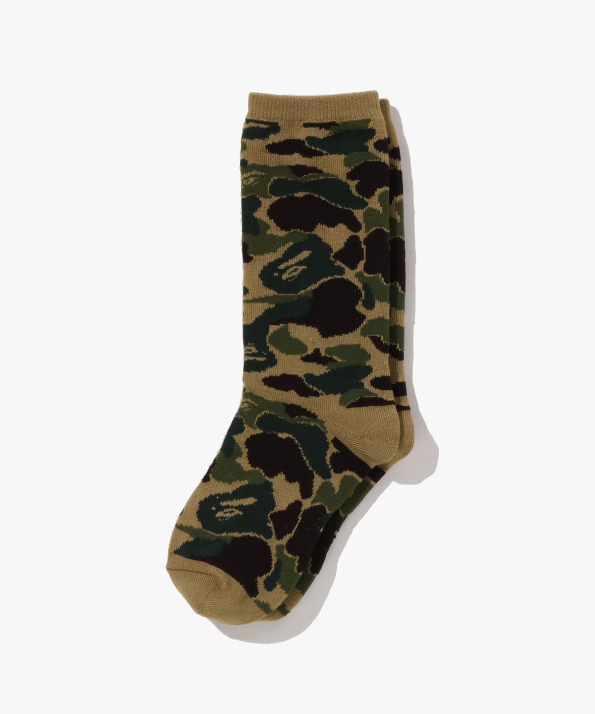 베이프 키즈(BAPE KIDS) ABC 카모 양말(KIDS) GREEN