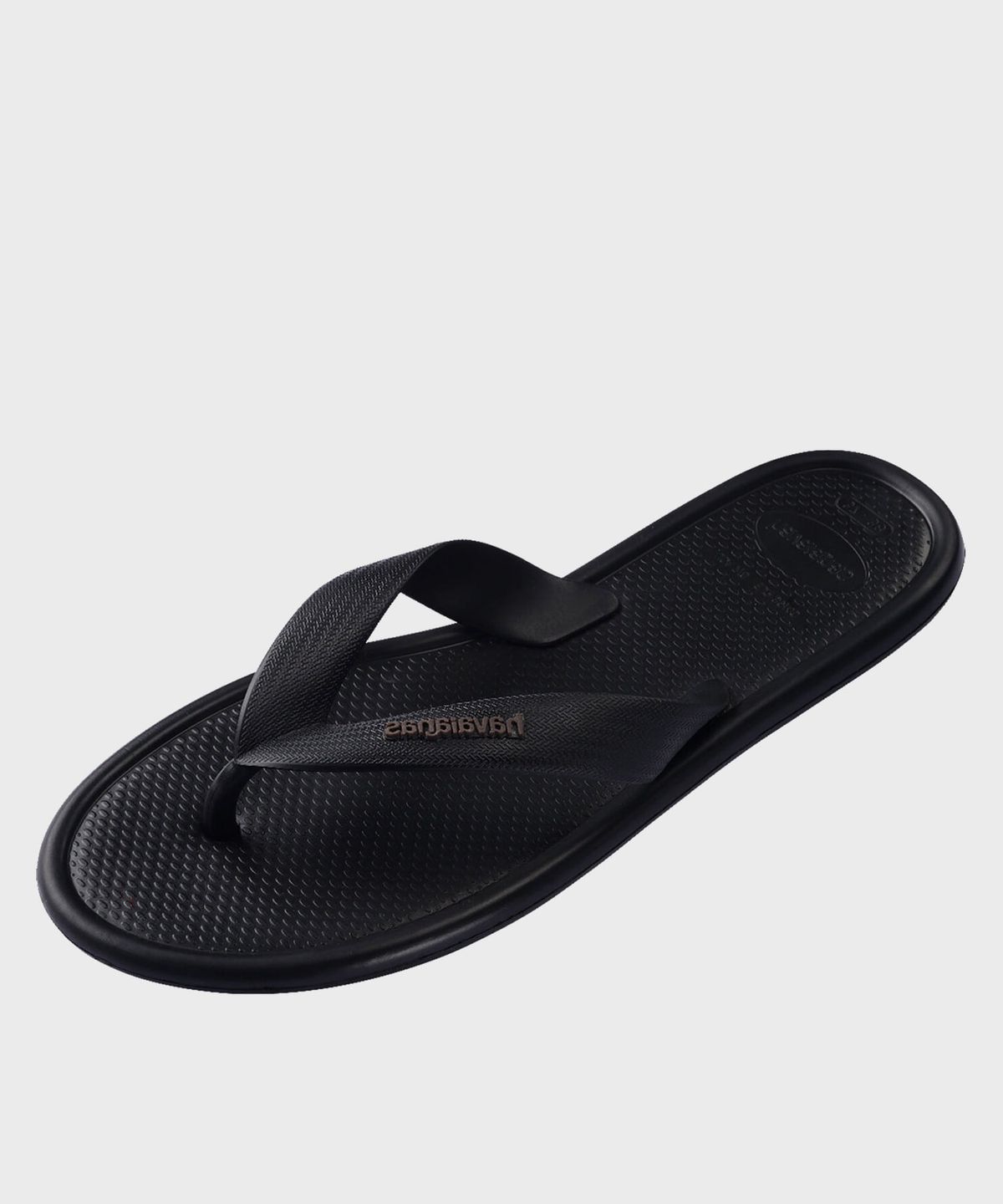 하바이아나스(HAVAIANAS) 퍼프드 업 플립플랍 Black