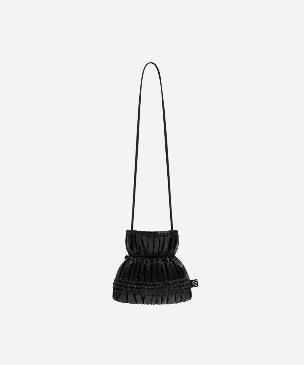 콰니(KWANI) Crinkle Crossover Mini Black