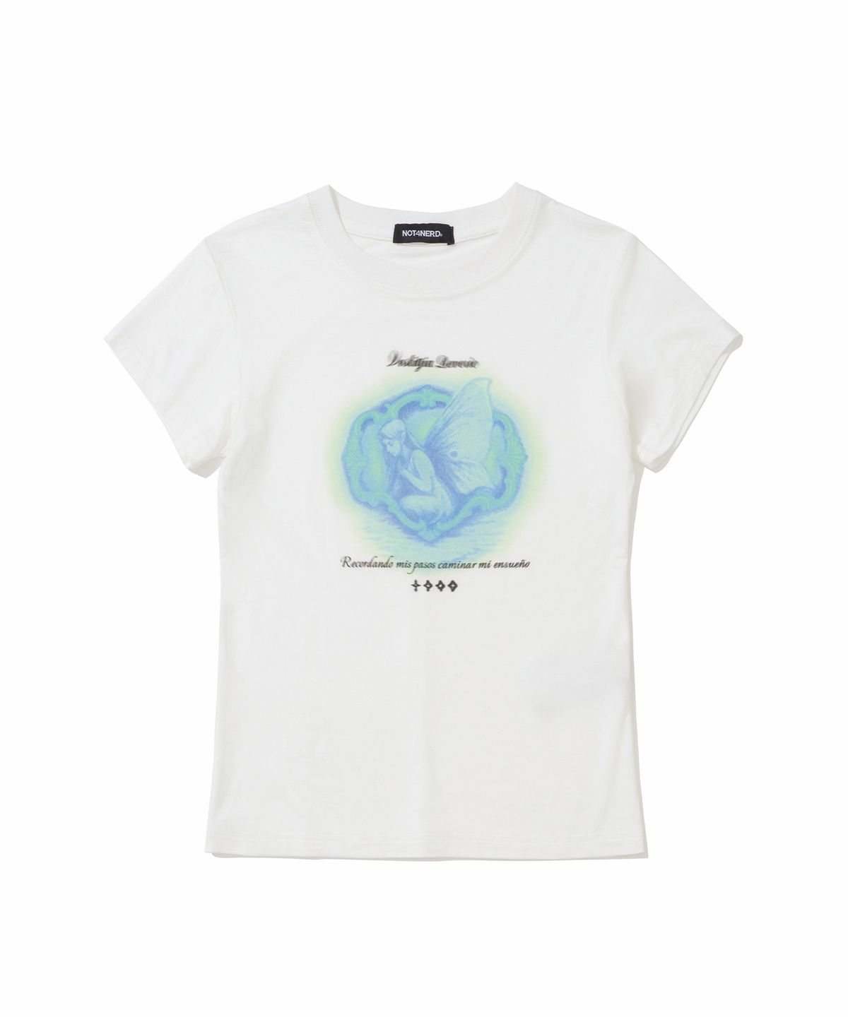 낫포너드(NOT4NERD) W Dream Shelter T-Shirts - White