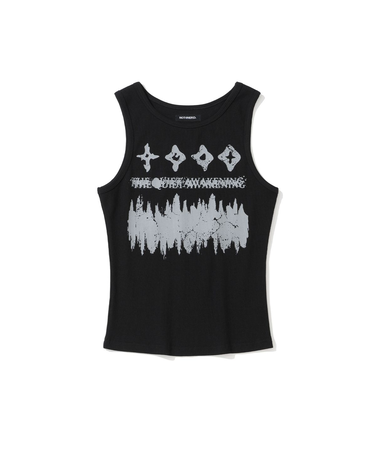 낫포너드(NOT4NERD) W Silent Wake Sleeveless - Black
