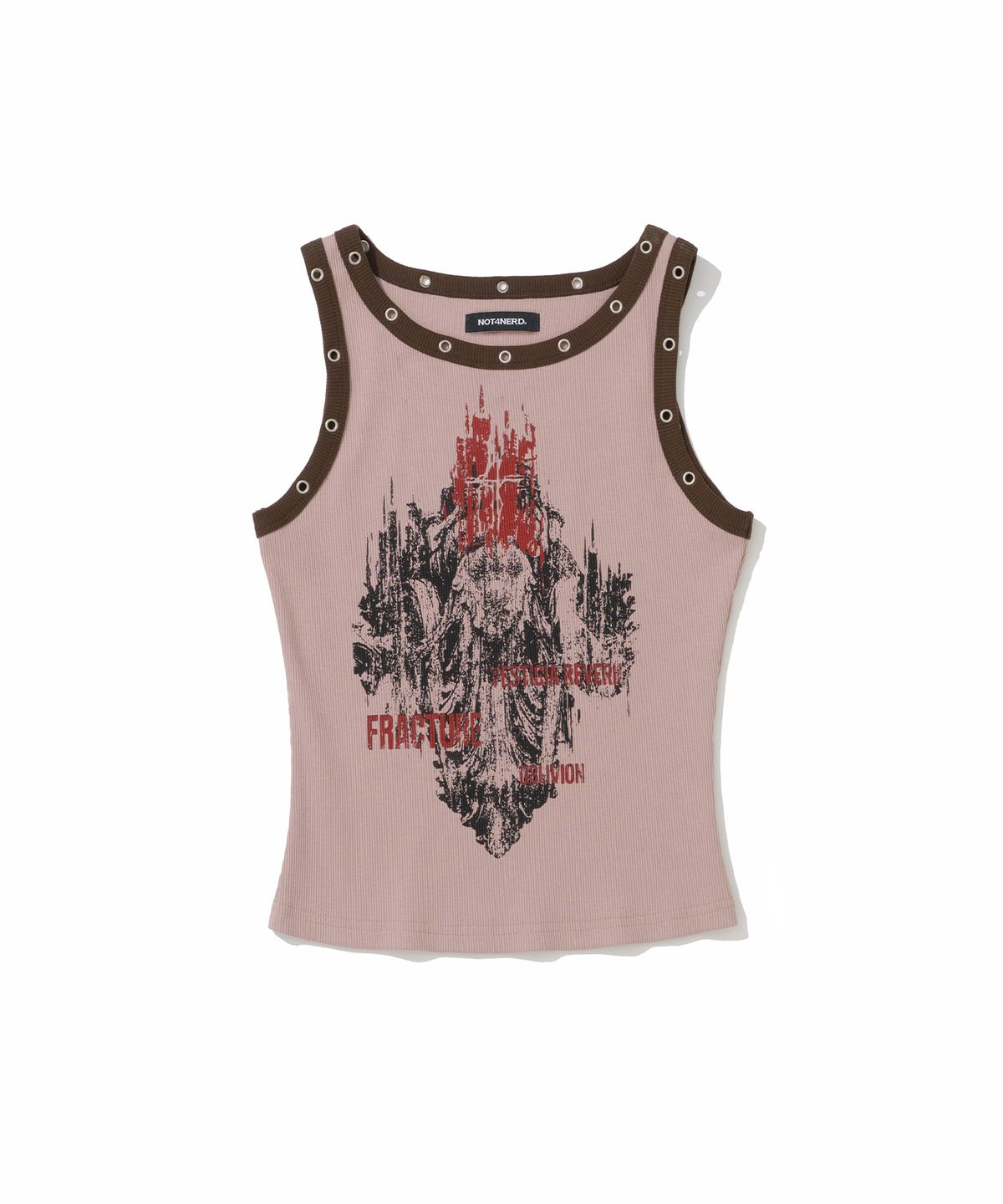 낫포너드(NOT4NERD) W Relic Eyelet Sleeveless - Pink