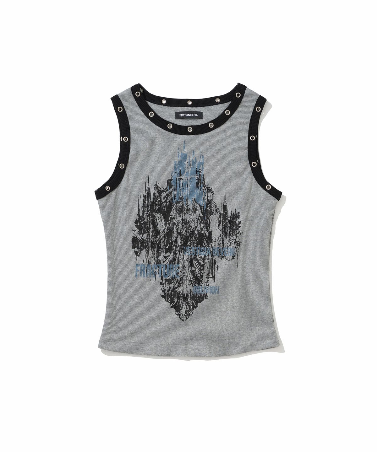 낫포너드(NOT4NERD) W Relic Eyelet Sleeveless - Grey
