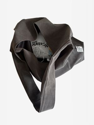 Suede Hobo bag (Taupe Gray)