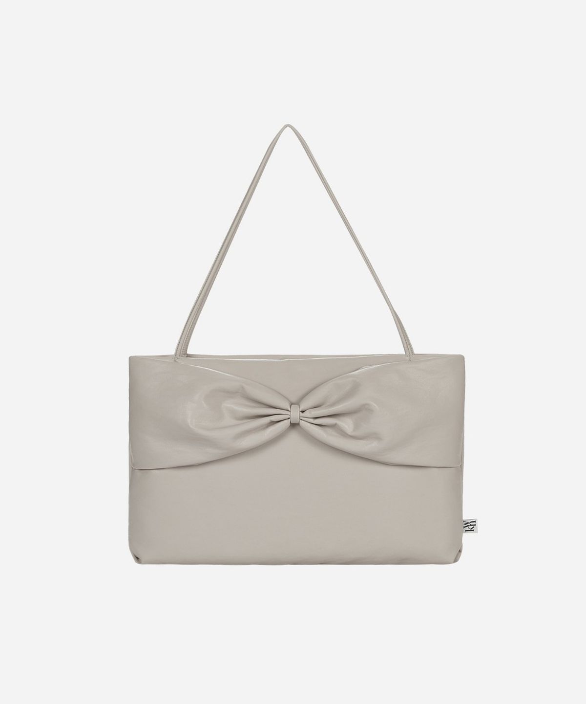 콰니(KWANI) My Dear Bow Bow Tote Soft Beige