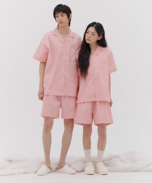 [2SET] 퓨어시트 스쿱베리 반팔 잠옷 세트