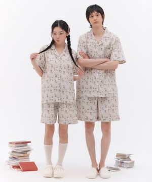 [2SET] 드리미두들스 괴도토끼 반팔 잠옷 세트